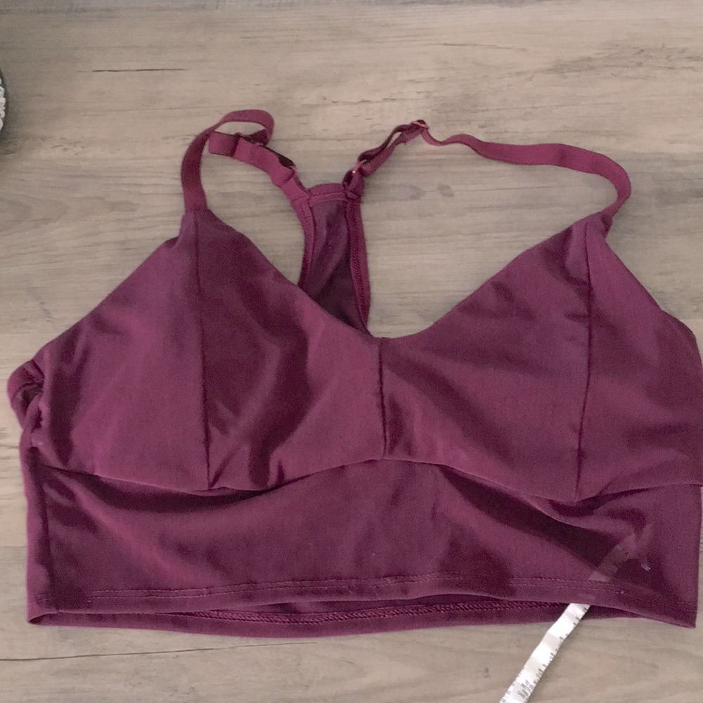 FABLETICS Purple Sports Bra/Crop Top S